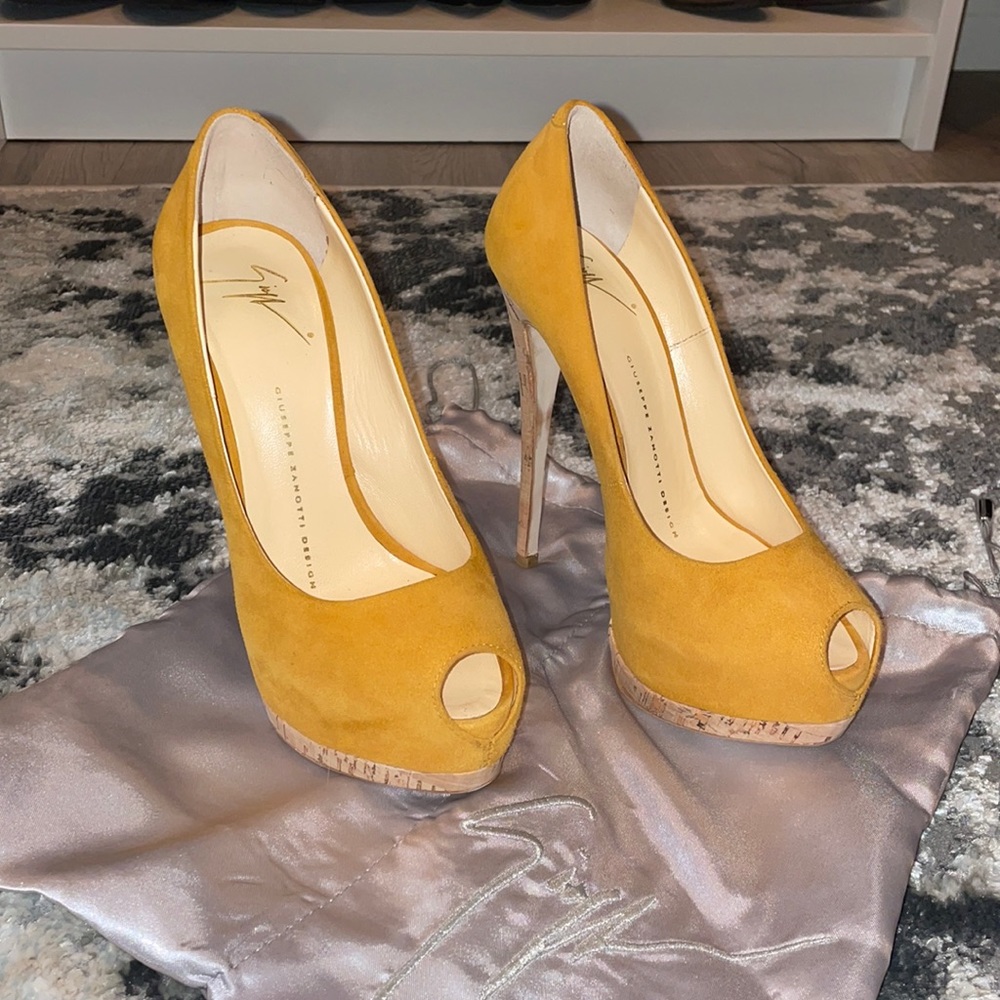 Giuseppe Zanotti Suede Pumps | Size 36